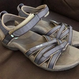 Teva sandals blue and grey 7/38